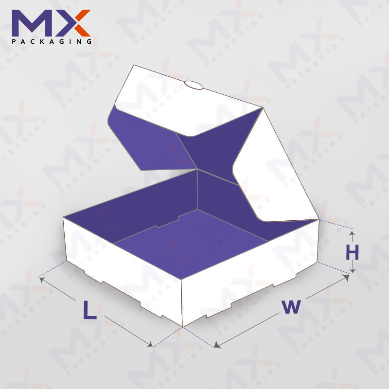 Double Wall Locked Lid Box